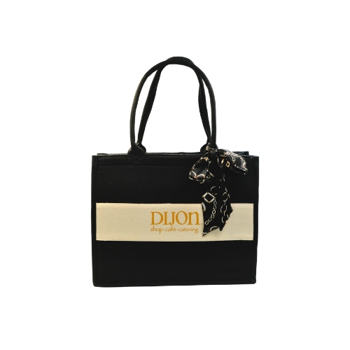 DIJON - TOTE BAG - BLACK